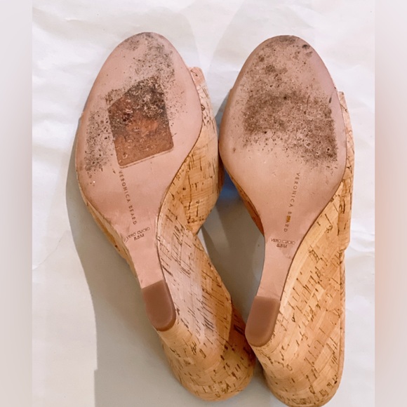 Veronica Beard Women's Dali Wedge Slide Cork Sandals size 8.5 - Picture 8 of 12